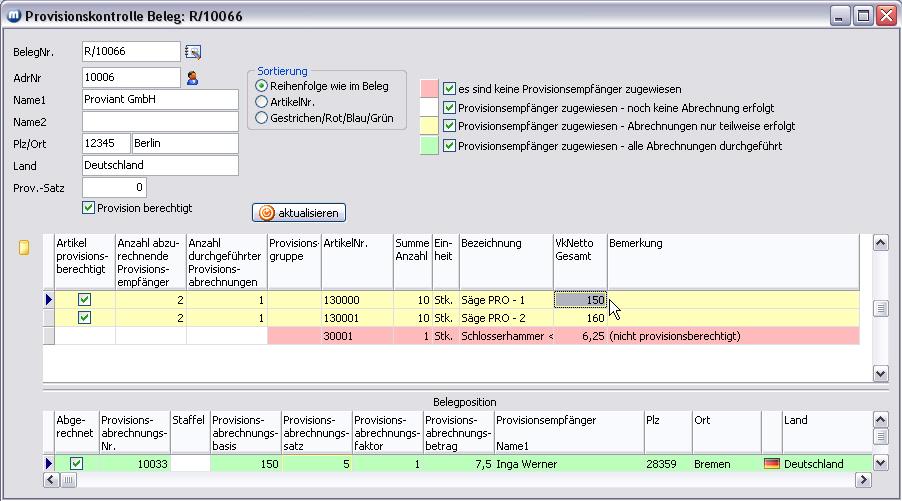 Vergrößern Sie das Bild durch Mausklick