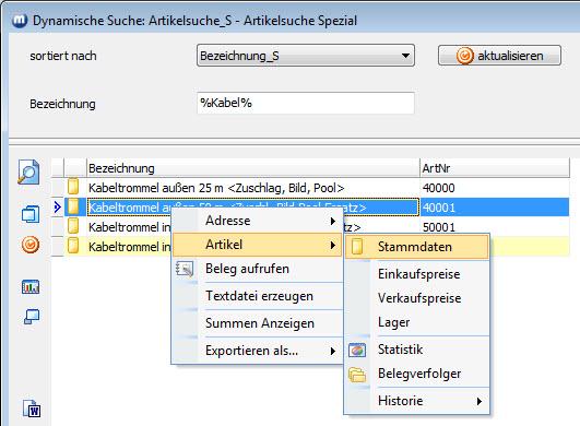 Vergrößern Sie das Bild durch Mausklick