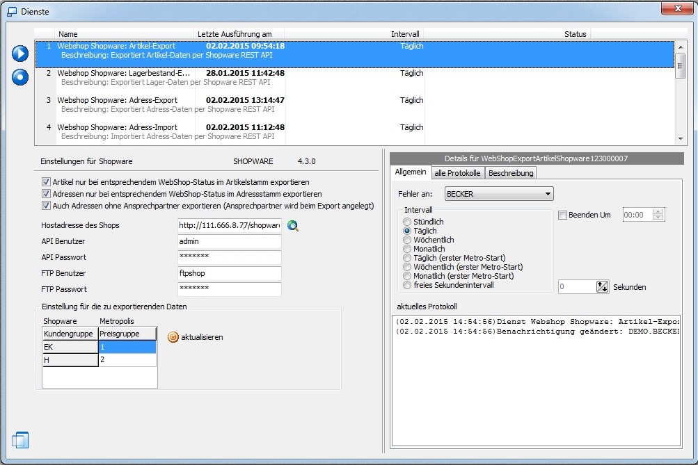 Vergrößern Sie das Bild durch Mausklick