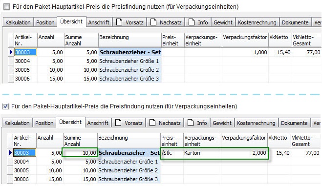 Vergrößern Sie das Bild durch Mausklick
