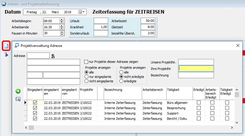 Vergrößern Sie das Bild durch Mausklick