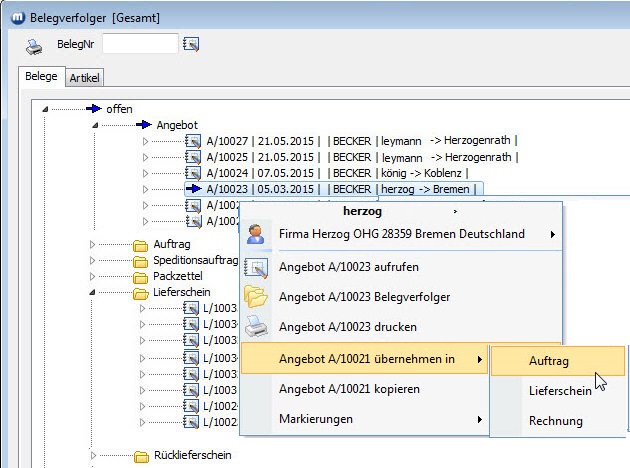 Vergrößern Sie das Bild durch Mausklick