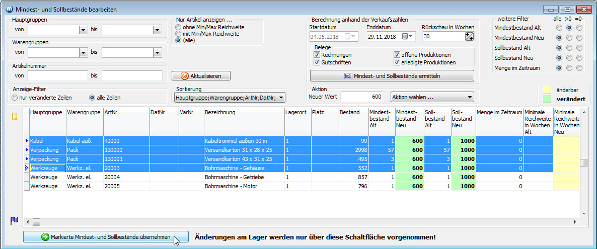 Vergrößern Sie das Bild durch Mausklick